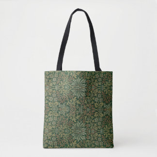 Tote Bag Illustration de l'ornement Vintage du jardin de fl