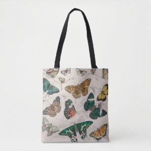 Tote Bag Illustration de papillon antique : Orfèvre 1820