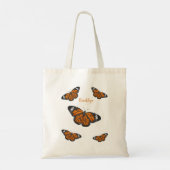 Tote Bag Illustration de papillon monarque (Dos)