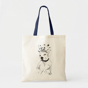Tote Bag Illustration de Pitbull