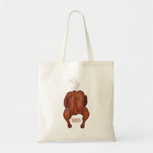 Tote Bag Illustration de poulet rôti