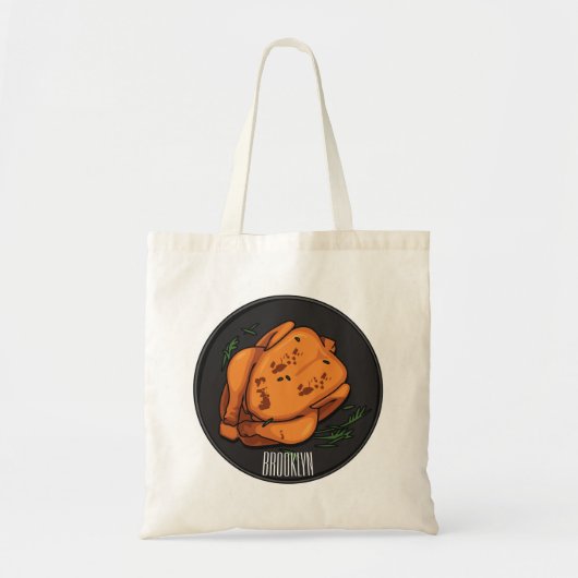 Tote Bag Illustration de poulet rôti (Devant)