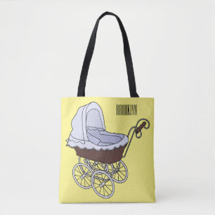 Tote Bag Illustration de poussette