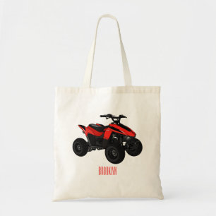 Tote Bag Illustration de Quad bike atv
