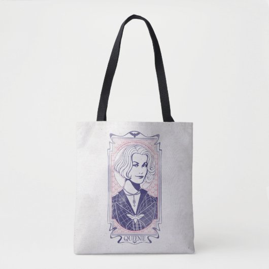 Tote Bag Illustration de QUEENIE GOLDSTEIN™ (Devant)