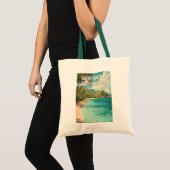 Tote Bag Illustration de Saint-Vincent-et-les-Grenadines (Devant (produit))