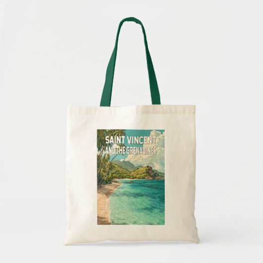 Tote Bag Illustration de Saint-Vincent-et-les-Grenadines (Devant)