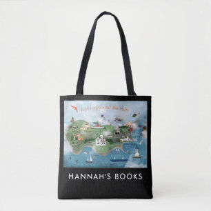 Tote Bag Illustration de San Pedro sur les côtes