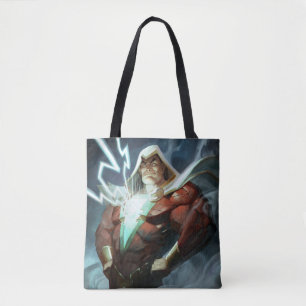 Tote Bag Illustration de Shazam en crise infinie