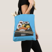 Tote Bag Illustration de sushi (De près)