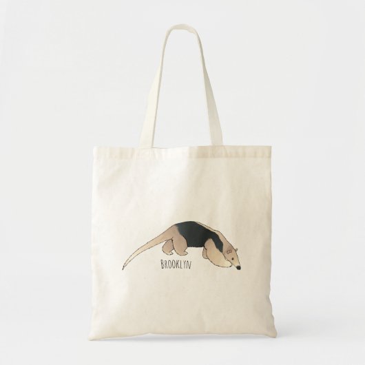 Tote Bag Illustration de Tamandua (Devant)
