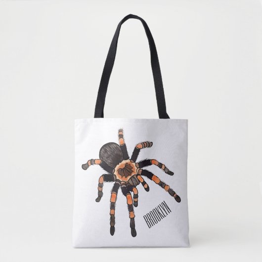 Tote Bag Illustration de Tarantula (Devant)