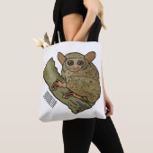 Tote Bag Illustration de Tarsier (De près)