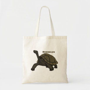 Tote Bag Illustration de tortue terrestre des Galapagos