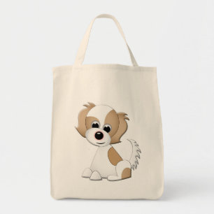 Tote Bag Illustration de vecteur d'un chiot