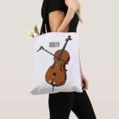 Tote Bag Illustration de violoncelle (De près)
