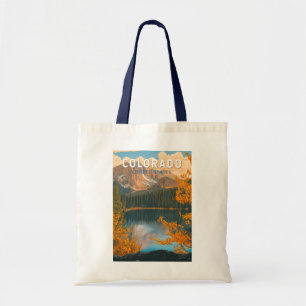 Tote Bag Illustration de voyage vintage Colorado