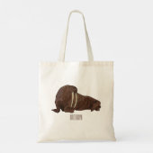 Tote Bag Illustration de Walrus (Dos)