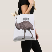 Tote Bag Illustration d'Emu bird (De près)