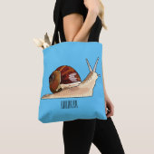 Tote Bag Illustration d'escargot (De près)