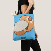 Tote Bag Illustration d'oignon (De près)