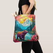 Tote Bag Illustration Doit aimer la nature (De près)