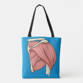 Tote Bag Illustration d'organe (Dos)