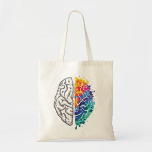 Tote Bag illustration du cerveau humain