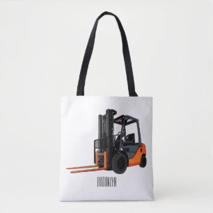 Tote Bag Illustration du chariot élévateur