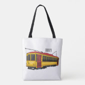 Tote Bag Illustration du chariot Mata (Dos)