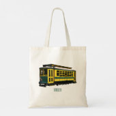 Tote Bag Illustration du chariot Mata (Dos)