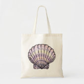 Tote Bag Illustration du coquillage (Devant)