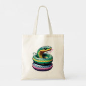 Tote Bag Illustration du couteau mou (Dos)