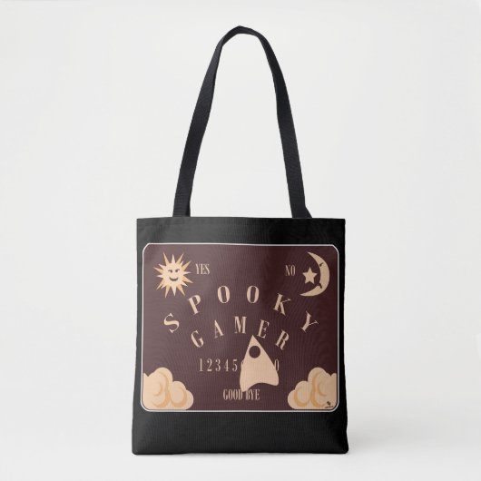 Tote Bag Illustration du jeu de jeu éffrayant (Devant)