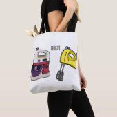 Tote Bag Illustration du mixer (De près)