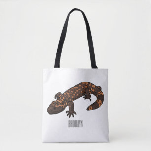Tote Bag Illustration du monstre Gila
