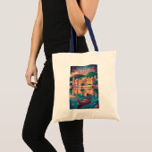 Tote Bag Illustration du Palais de l'Inde d'Udaipur Art du  (Devant (produit))