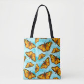 Tote Bag Illustration du papillon Tortoiseshell en Californ (Devant)