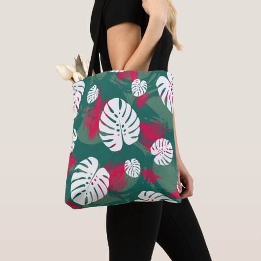 Tote Bag Illustration du Plante tropical (De près)