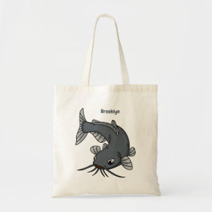 Tote Bag Illustration du poisson-chat mignon