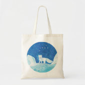 Tote Bag Illustration du renard arctique (Vulpes lagopus) (Devant)