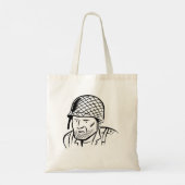 Tote Bag Illustration du soldat américain (Dos)