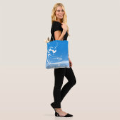 Tote Bag Illustration du sport de patinage sur glace