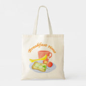 Tote Bag Illustration du temps de freinage (Dos)