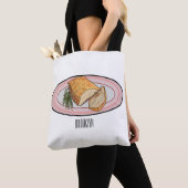Tote Bag Illustration du ventre de porc rôti (De près)