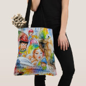 Tote Bag Illustration d'un conte de fées de Whimsical (De près)