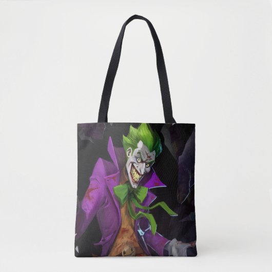 Tote Bag Illustration d'un joker en crise infinie (Devant)