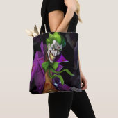 Tote Bag Illustration d'un joker en crise infinie (De près)