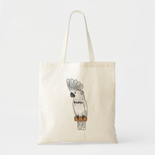 Tote Bag Illustration d'un oiseau de cobaye-parapluie (Devant)