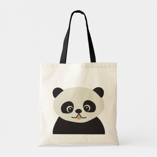 Tote Bag Illustration d'un panda moderne Cute (Dos)